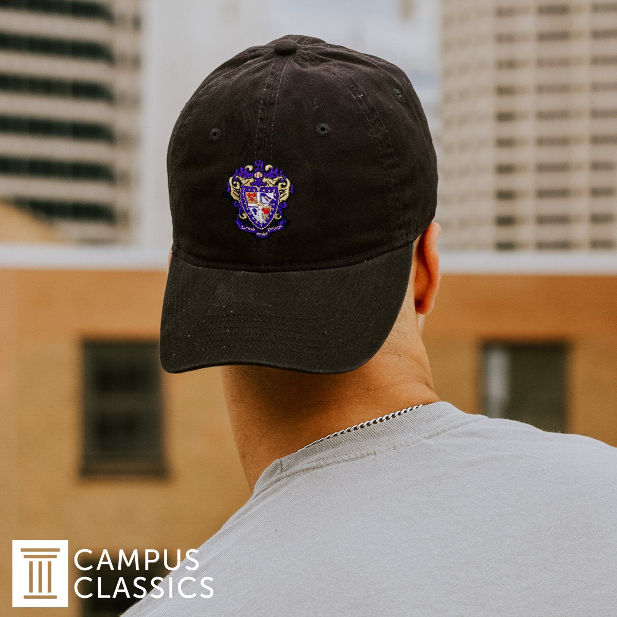 Sigma Nu Classic Crest Ball Cap | Sigma Nu | Headwear > Billed hats