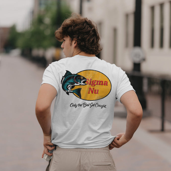 Sigma Nu Largemouth Bass Short Sleeve Tee
