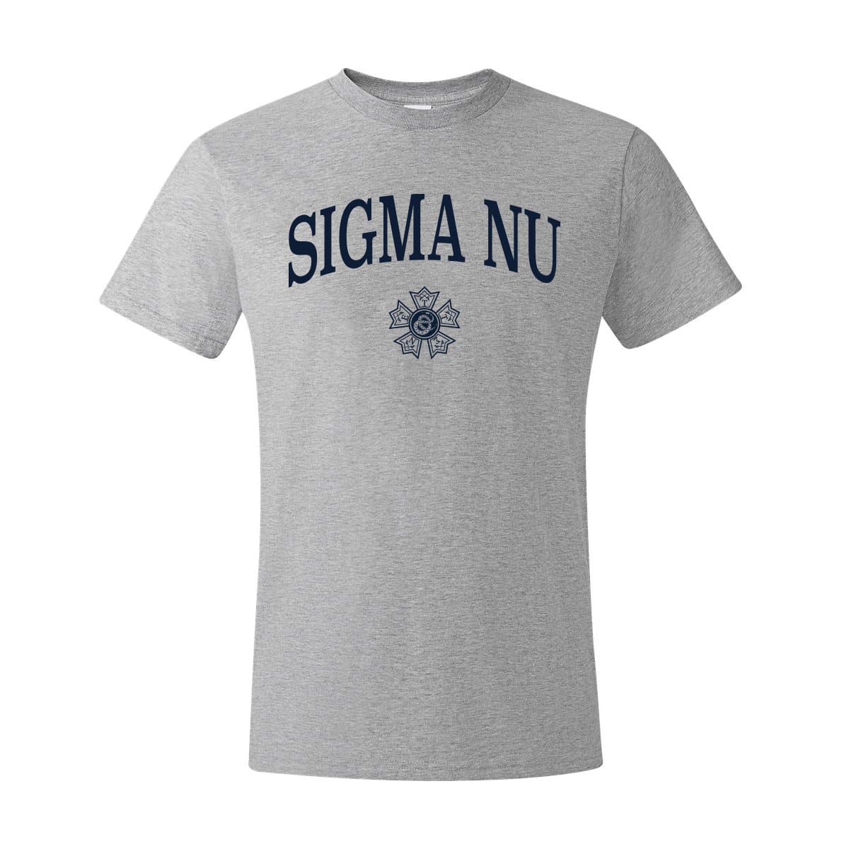 Sigma Nu Heather Gray Symbol Tee | Sigma Nu | Shirts > Short sleeve t-shirts