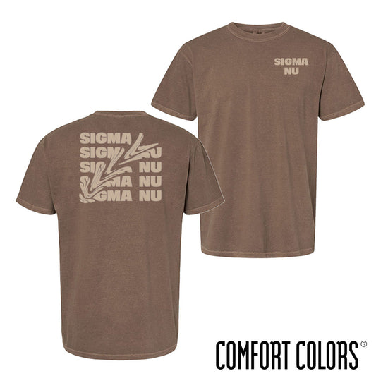 Sigma Nu Comfort Colors Liquify Short Sleeve Tee