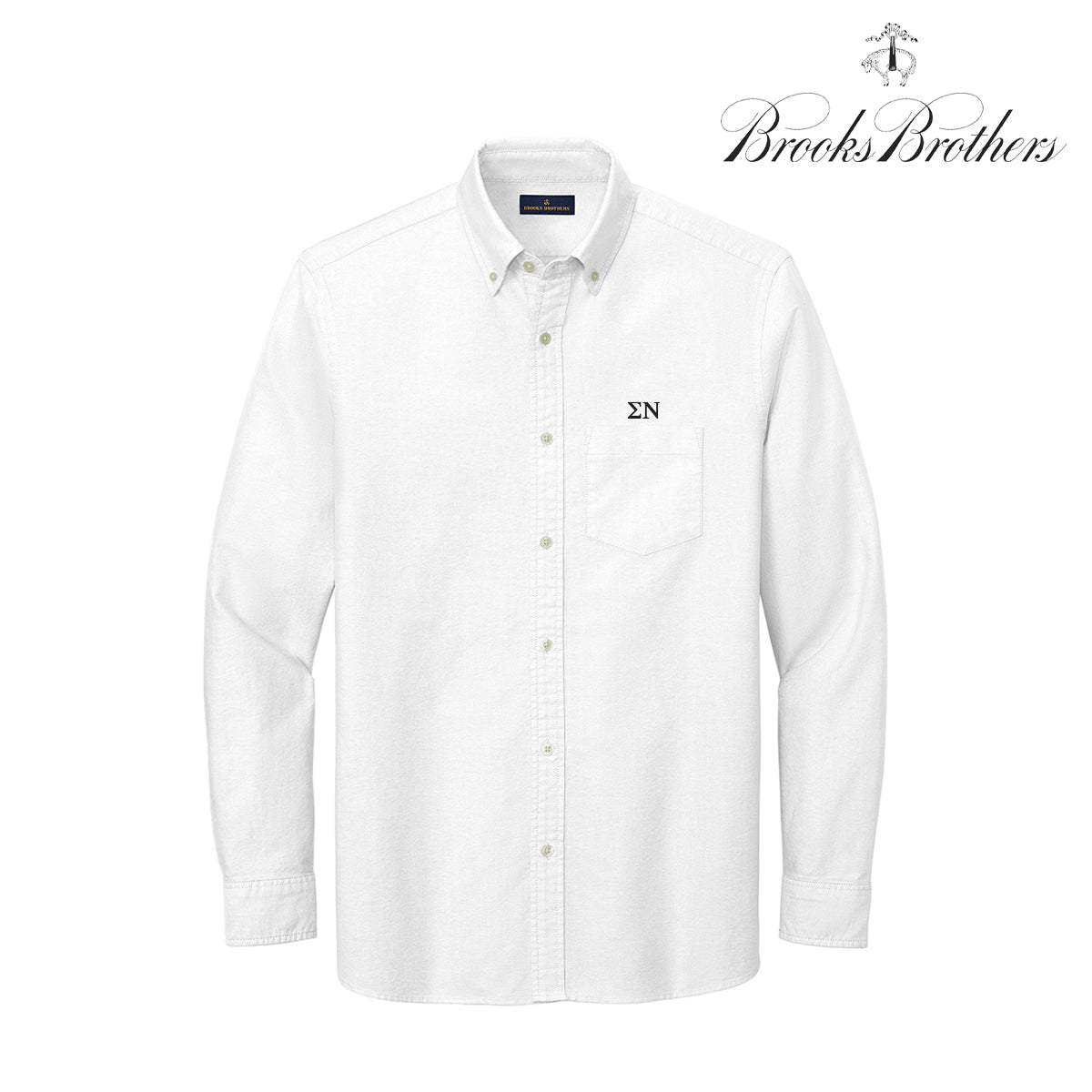 Sigma Nu Brooks Brothers Oxford Button Up Shirt