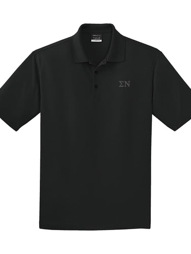 Sigma Nu Black Nike Performance Polo | Sigma Nu | Shirts > Short sleeve polo shirts