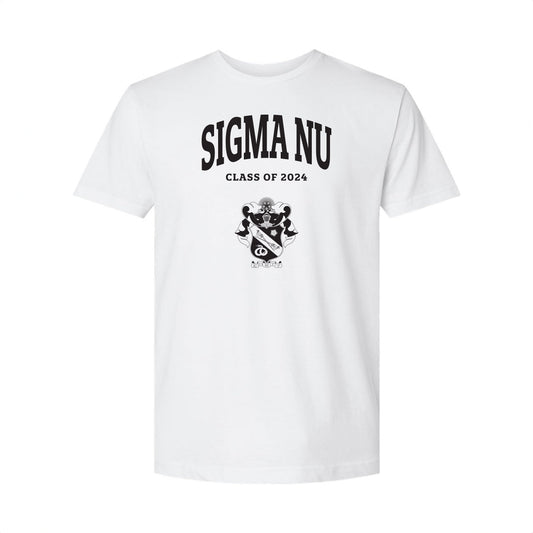 New! Sigma Nu Class of 2024 Graduation T-Shirt