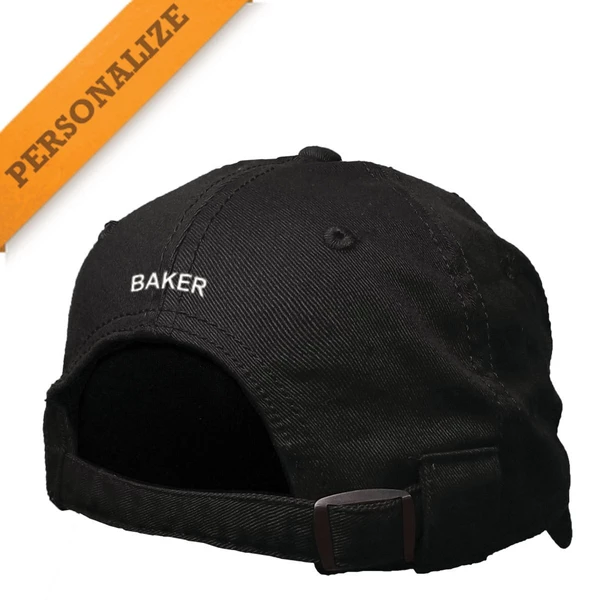 Sigma Nu Personalized Black Hat | Sigma Nu | Headwear > Billed hats