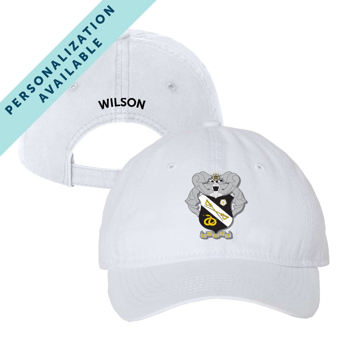 Sigma Nu Classic Crest Ball Cap | Sigma Nu | Headwear > Billed hats