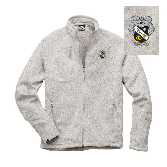 Sigma Nu Embroidered Crest Full Zip