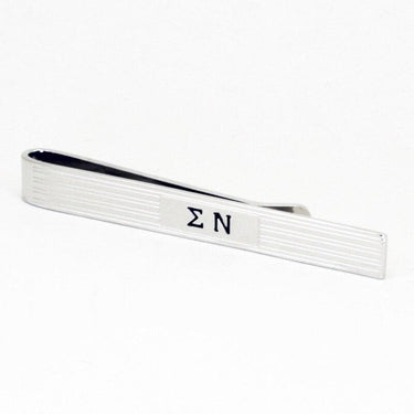 Sigma Nu Silver Tie Clip Bar | Sigma Nu | Ties > Tie clips